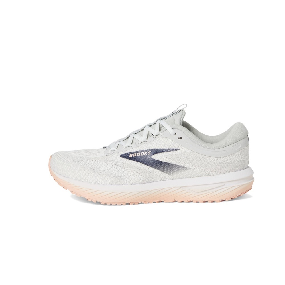 Brooks Women's Sneakers in White and Light Pink New without Box - Picture 3 of 15
